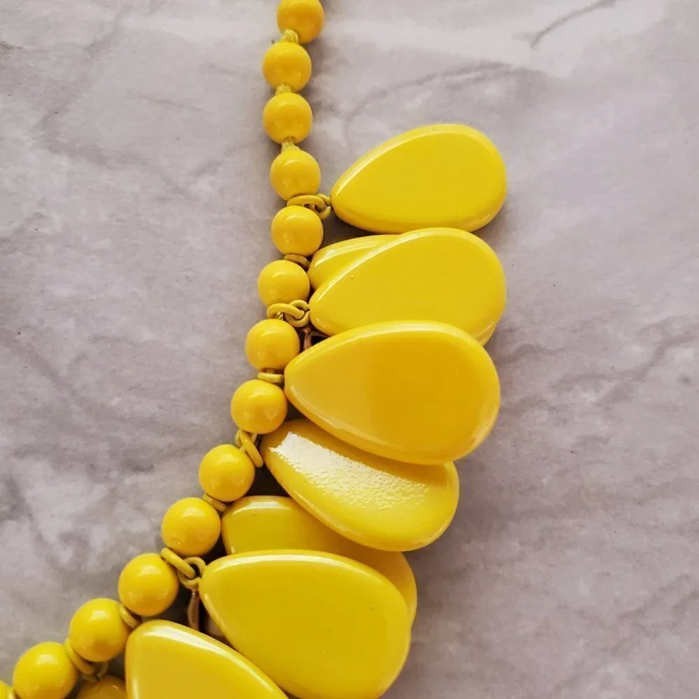 ✨🌞 J.Crew Bright Iridescent Rhinestones Crystals Teardrop Enamel Statement 🌞✨